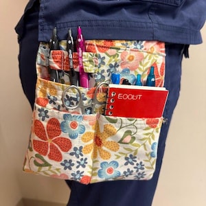Pattern and Sewing Tutorial: Nurse&#39;s Tool Belt/Waist Bag DIY - Immediate download after purchase