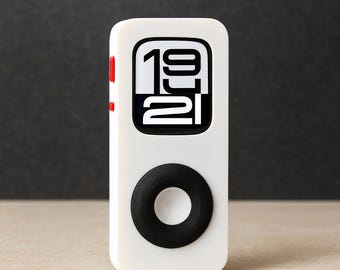 Etui na Apple Watch w stylu retro iPod – etui ochronne imitujące odtwarzacz muzyczny, wydrukowane w 3D