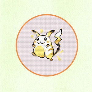 Pikachu Gen 1 Cross Stitch Patterns
