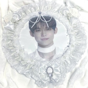 Custom Kpop Picket Cover: Cat Ear Style, Acid-Free PVC