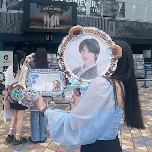 Kpop Picket Cover (Custom:Made to Order) PVC and ACID FREE ~styles with bear ears~