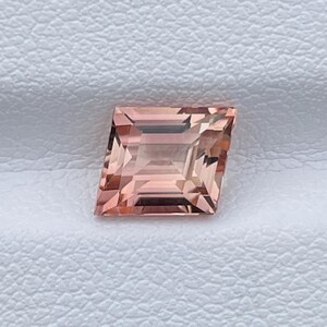 Natural Peach Tourmaline 1.74 Cts Fancy Cut Loose Gemstone Special Jewelry Gift