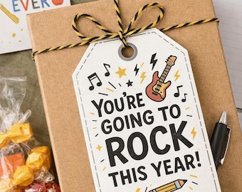 Back to School Gift Tags, Student Welcome Tag, First Day Class, Classroom Welcome, Student Reward, Teacher Welcome Tag