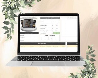 Wedding Budget Planner Spreadsheet – Track Wedding Expenses & Stay on Budget | Digital Google Sheets Template