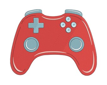 Game Controller Embroidery Design, Video Game Controller Machine Embroidery File, Gaming Joystick Embroidery, Instant Download