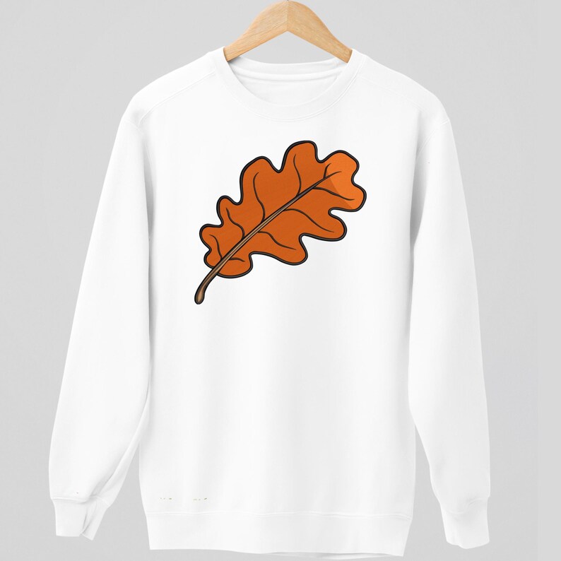 Autumn Oak Leaf Fall Embroidery Design, Thanksgiving Harvest Nature ...