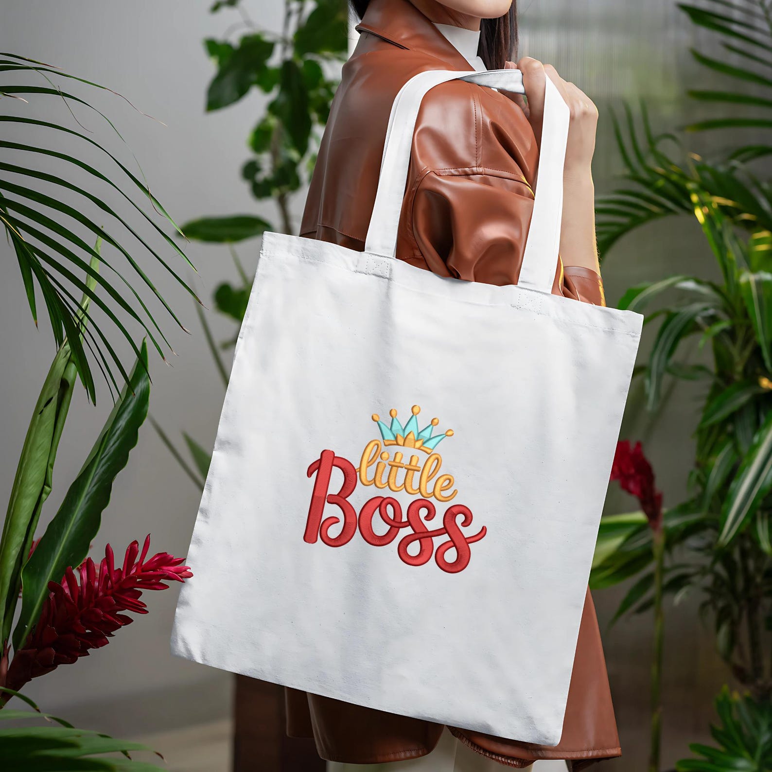 Little Boss Crown Embroidery Design: New Born Baby King Princess ...