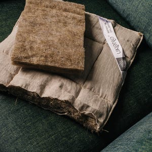 hemp fiber, hemp fabric, nonwoven fabric, ecological filling, hemp tow, conoplepon, hemp filler, spinning fiber, eco filling fiber, organic insert, filler comforter, sound isolation, house insulation