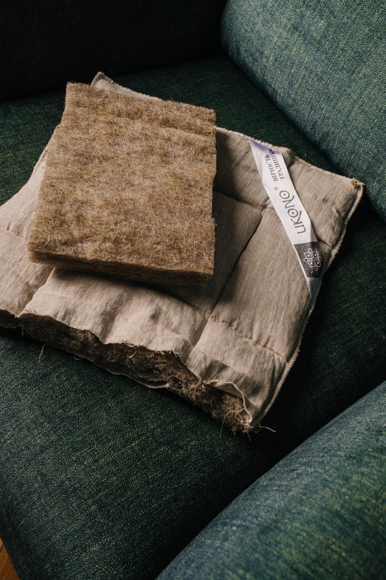 hemp fiber, hemp fabric, nonwoven fabric, ecological filling, hemp tow, conoplepon, hemp filler, spinning fiber, eco filling fiber, organic insert, filler comforter, sound isolation, house insulation