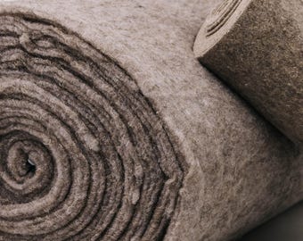 Bio Hanf Stoff, Hanf Füllmaterial, Isoliergewebe, Hanf Volumenvlies, Ökofaser von UkonoShop