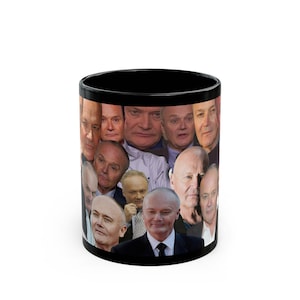 Creed Bratton Black Mug (11oz, 15oz), Creed Bratton photo collage Mug, Creed Bratton Mug