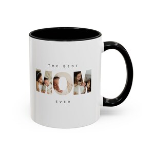 The Best Mom Ever Accent Coffee Mug, Perfect Gift for Mother's Day, Inspirational Cup, Personalized Mug, Unique Home Decor