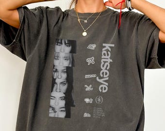 Katseye Kpop T-Shirt, Katseye Music Shirt, Beautiful Chaos Tour Shirt, Vintage 90s Graphic Tee, Music Lover Tee, Unisex Kpop Fan Gift