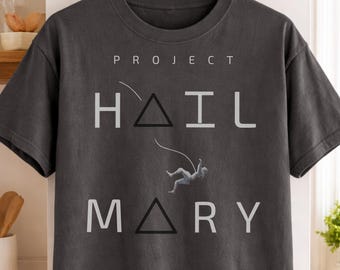 Project Hail Mary Shirt, Ryland Grace Tee, SciFi Book Lover Gift, Space Astronaut Graphic Tee, Unisex Reader Shirt
