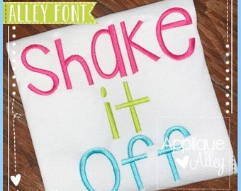 Shake It Off Font - AAEH