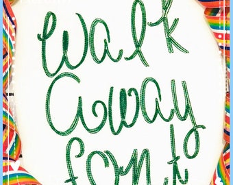 Walk Away Font - AAEH