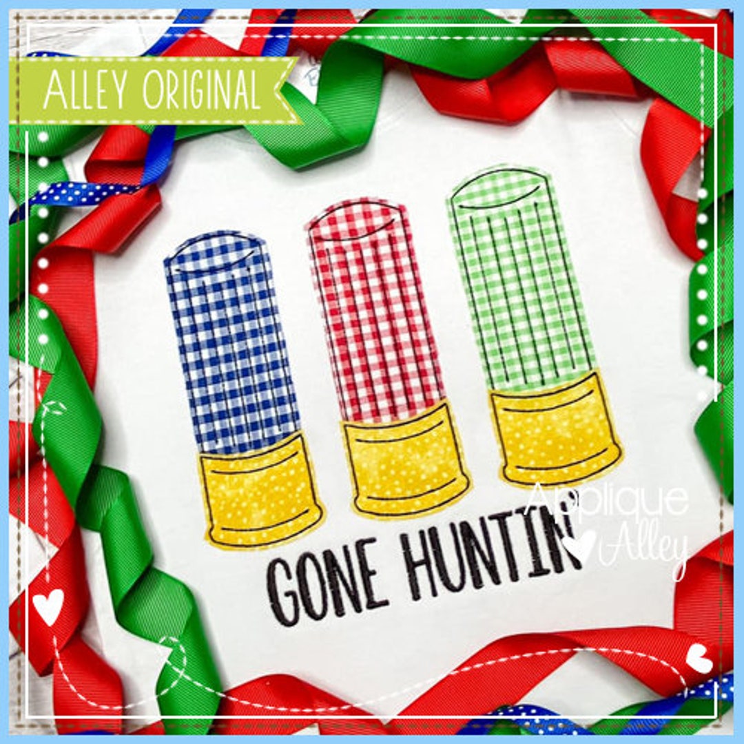 Vintage Shotgun Shell Trio Machine Embroidery Design SKU AAEH Etsy