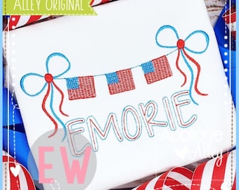 Bunting Flag Banner Bows AAEW