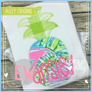 Zig Zag Floral Elf Hat DIGITAL Applique Embroidery Design 5156AAEW
