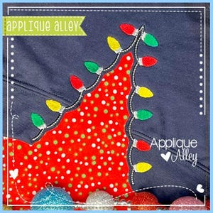 Julbelysning Delad - Digital broderidesign - Artikelnummer 8312AAEH