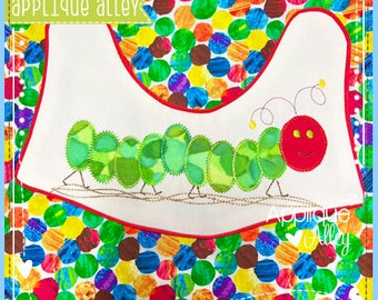 Zig Zag Caterpillar  - Digital Embroidery Design - SKU 7988AAEH