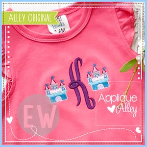 Mini Princess Castle Design for Embroidery Machines AAEW
