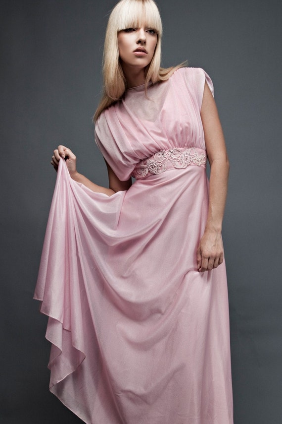 different kinds of formal dresses Cascade Drape Gown - Black main image 0