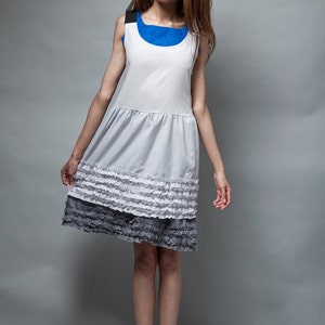 knee length dress for teens Knee Length Yellow Graduation Dresses for Teens V Neck Hoco Dress SD12   Viniodress