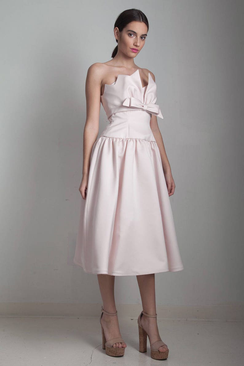 Avant-Garde Cocktail Party Dress