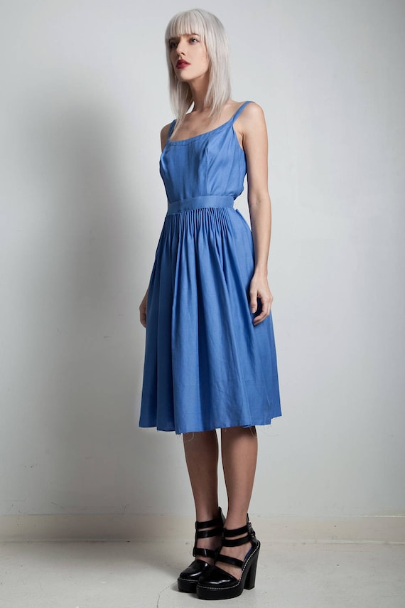 Vintage 60s Nina Ricci Mademoiselle Ricci vestido azul - Etsy España Vintage 60s Nina Ricci Mademoiselle Ricci vestido azul - Etsy España