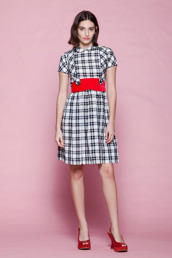 strapless open back dress PINAFORE main image 0