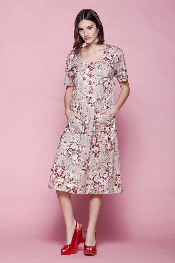 pink shirtwaist dress Soft Pink Lace Shirtwaist Dress