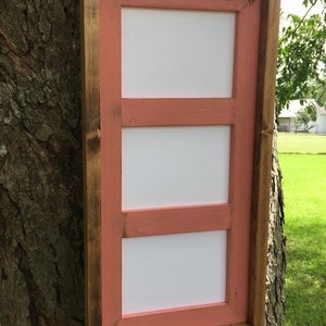 Multi Opening Frame for Three - 4 x 6 Pictures or Prints, Rustic Home Decor, Wooden Frames, Coral Picture Frame, Rustic Weathered Frames