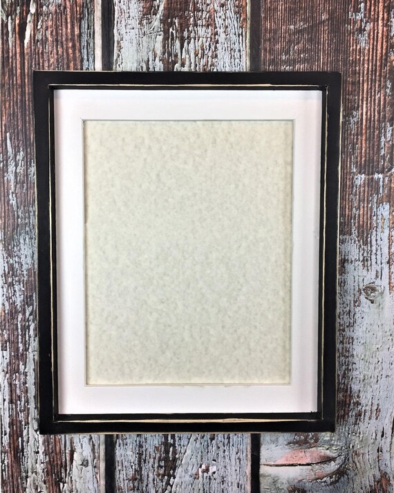 10 X 13 Inch Stacked And Painted Frame Weathered Black