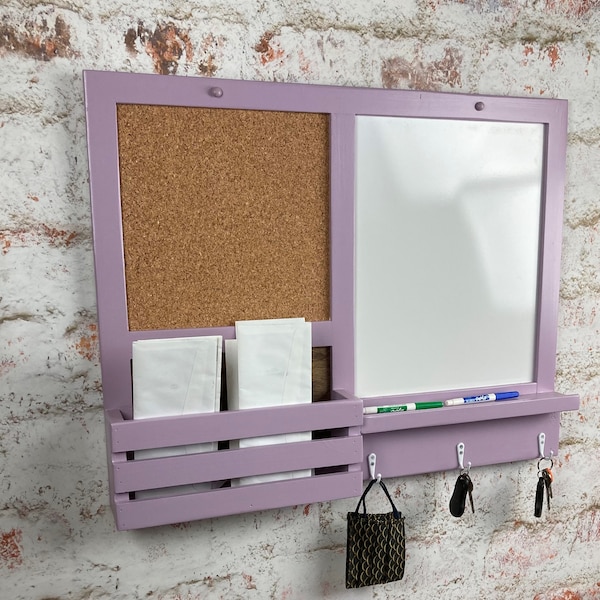 Key Hook Dry Erase Board Etsy