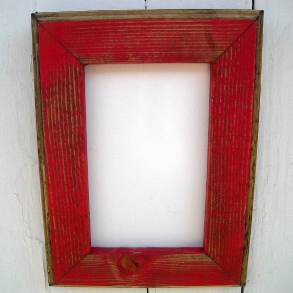 Rustic Wooden Frame Etsy