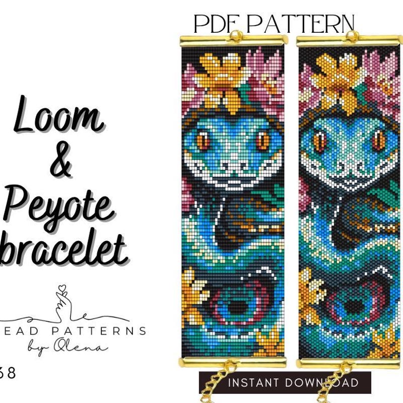 Beaded Snake Patterns - Etsy