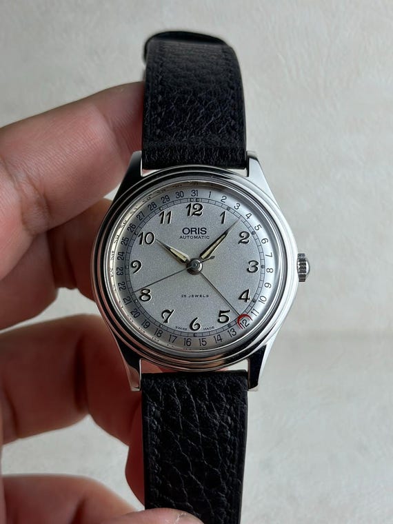 Oris Pointer Date Automatic – Cal. 654 Grey Bregu… - image 2