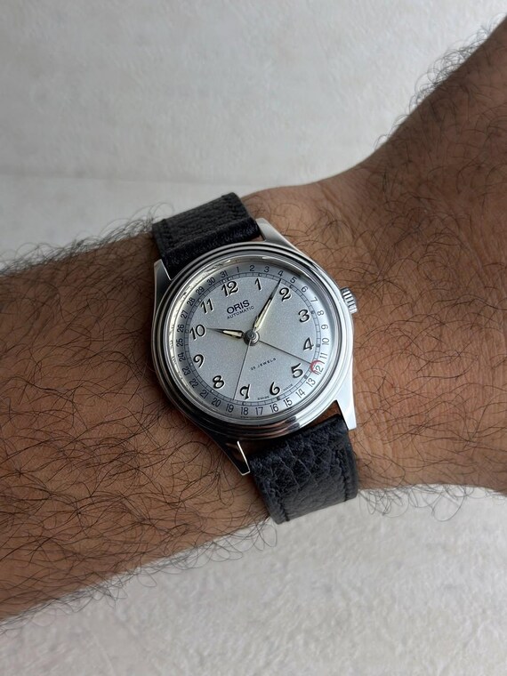 Oris Pointer Date Automatic – Cal. 654 Grey Bregu… - image 4