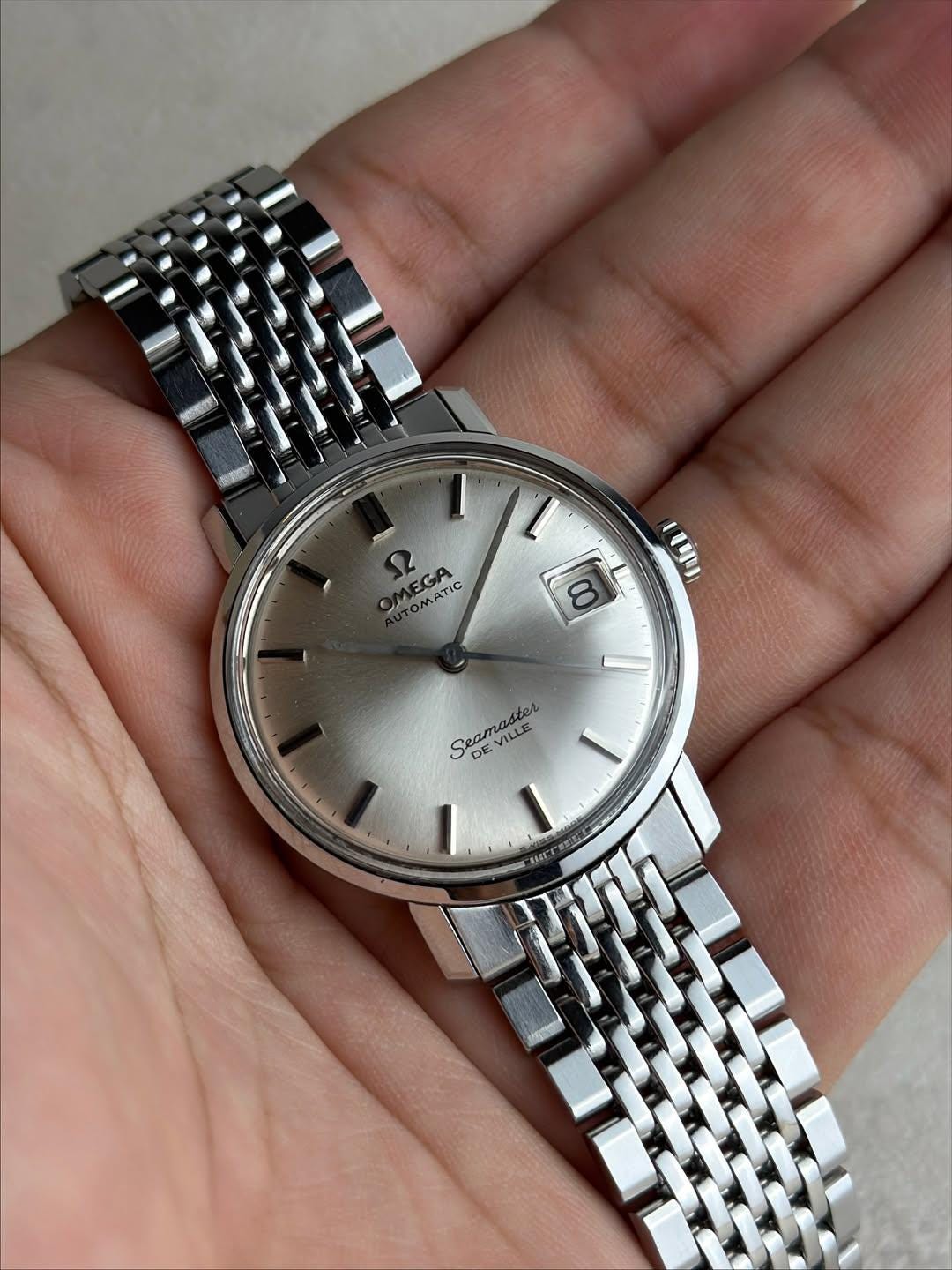 Stainless Steel Vintage Omega Seamaster De Ville Omega Seamaster De Ville 1960s Vintage Automatic Cal 562 Stainless Steel Vintage Omega Seamaster De Ville Omega Seamaster De Ville 1960s Vintage Automatic Cal 562