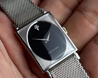 Wittnauer (longines) Vintage Art Deco Tank Watch (1950s) - Etsy