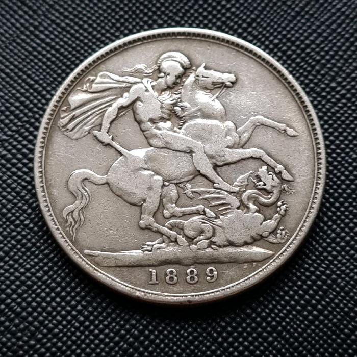 1889 silver crown - Etsy 日本