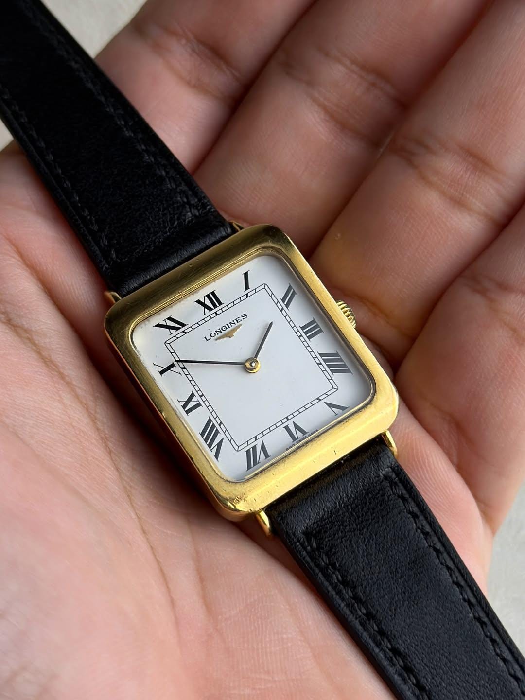 Fresh Look at Longines Tank Roman Vintage Manual Wind 1970S