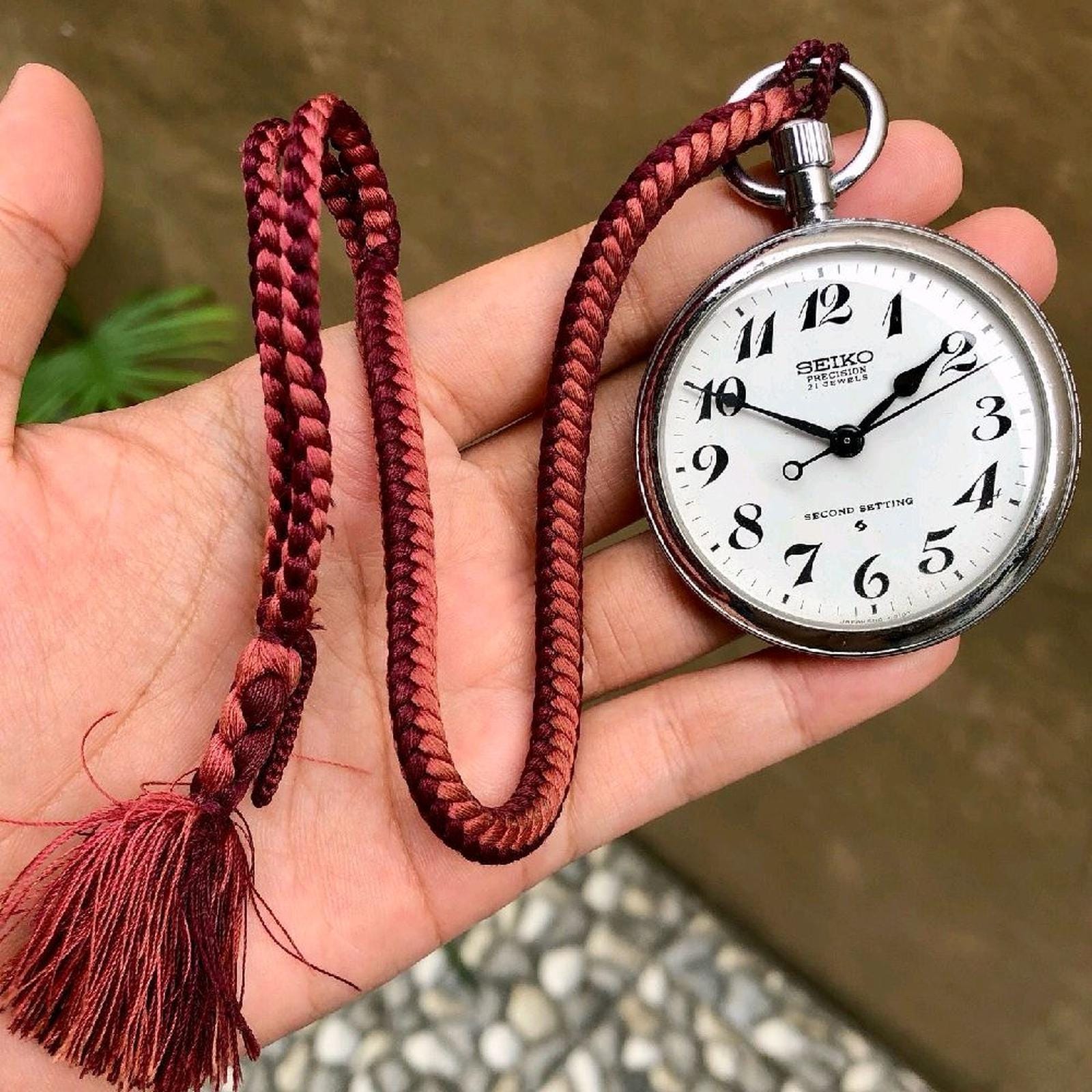 Seiko Precision 21 Jewels Second Setting – Pocket Watch | 1960s - Etsy