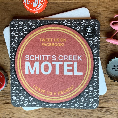 Digital Illustration Schitt's Creek Rosebud Motel Etsy