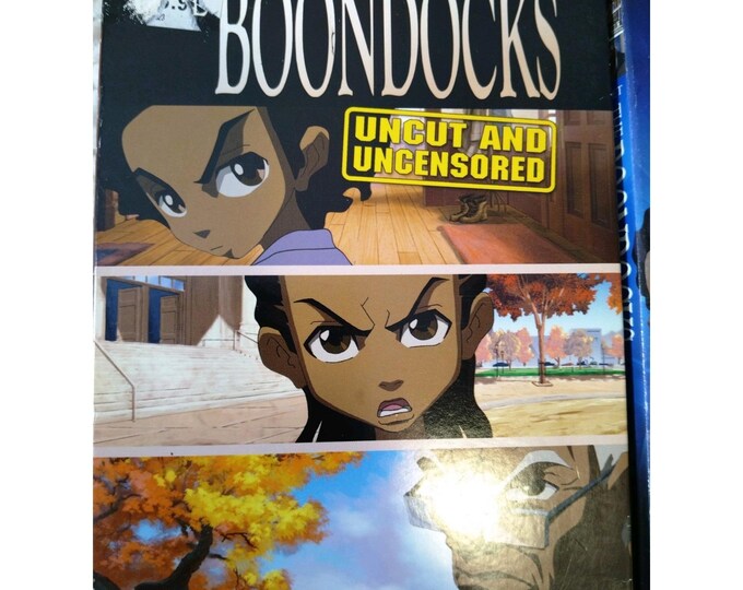 The Boondocks Complete TV Series Seasons 1, 2 DVD Sets 3 Discs Each ...