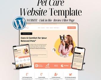 Dog Walker Website Template – Pet Care WordPress Divi Theme – Easy Setup