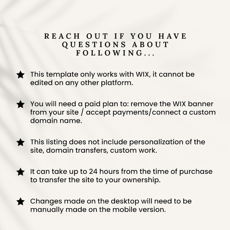 No Code Website