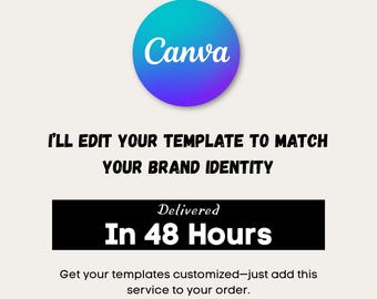 Servizio di personalizzazione dei modelli Canva