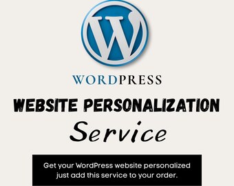 Wordpress Website Personalization Service